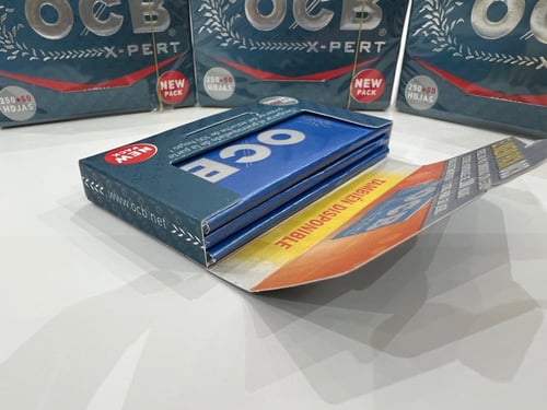 300 ورقة ocb ابيض خفيف حجم صغير