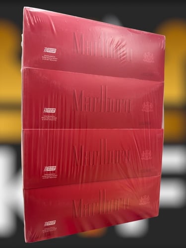 250 انبوب ملبورو احمر فارغ