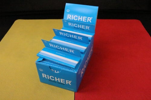 ورق لف ريتشر ابيض وسط ، RICHER Rolling Paper