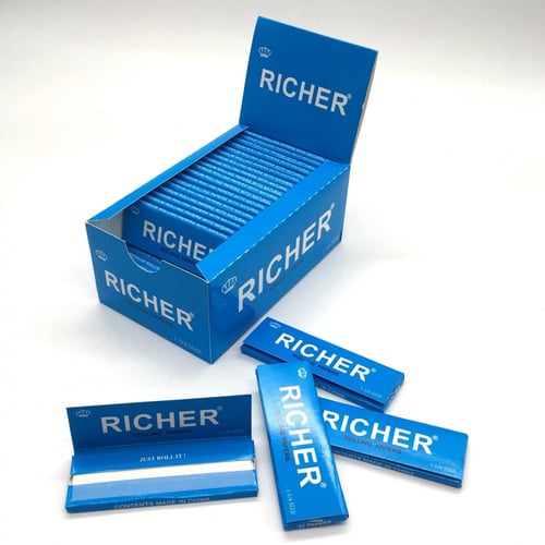 ورق لف ريتشر ابيض وسط ، RICHER Rolling Paper