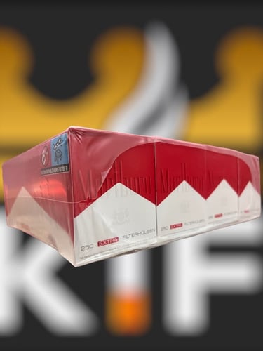 250 انبوب ملبورو احمر فارغ