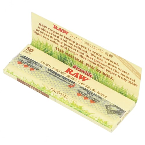 ورق راو اورقنك RAW ORGANIC HEMP