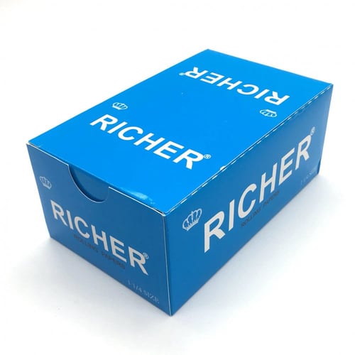 ورق لف ريتشر ابيض وسط ، RICHER Rolling Paper