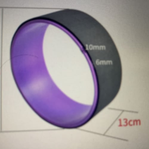 Yoga Wheel TPE+ABS