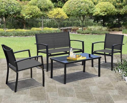 جلسة حديد اسود (٤ افراد)