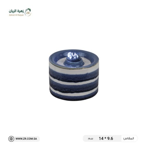 نافورة مكتبية سيراميك خطوط اسطوانية مقاس 14