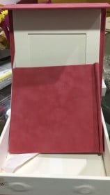 Velvet square album 20*20 with box