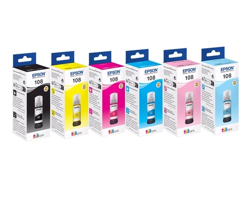 Epson ink 108 حبر ايبسون تعبئة 108