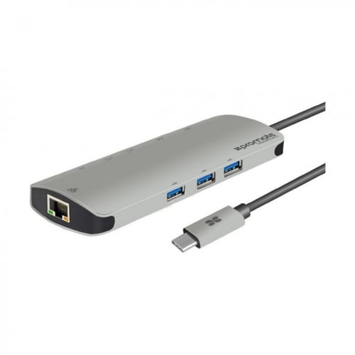 محول من مدخل تايب سي الى 8 مداخل من بروميت