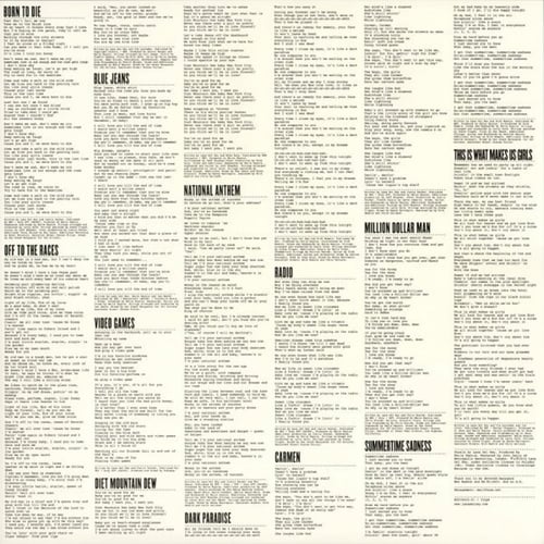 Lana Del Rey - Born to Die