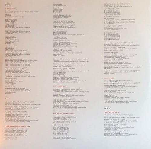 Lana Del Rey ‎- Chemtrails Over The Country Club