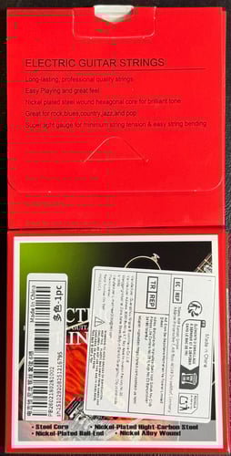 أوتار غيتار كهربائي