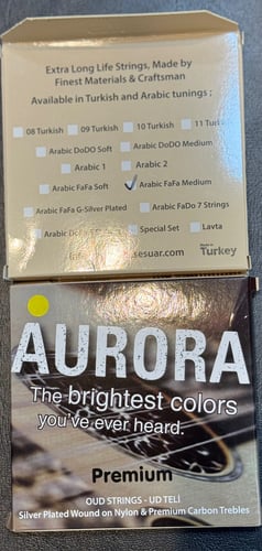 أوتار ارورو فافا اصفر تركي