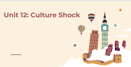 Super Goal 3 - Unit 12 ( Culture Shock ) - ترم ثان...