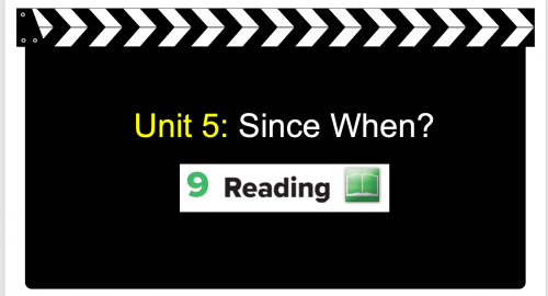 Super Goal 3 - Unit 5 - Reading - ترم ثاني