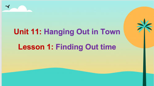 درس We Can 3 - unit 11 - Hanging out in Town - Fin...