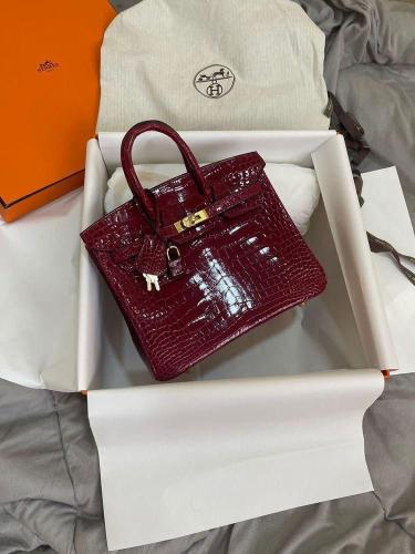 حقيبة ايرميز بيركين جلد لامع