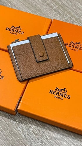 محفظة هرمز جلد طبيعي