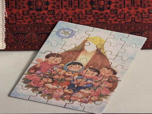 تركيب بازل للاطفال