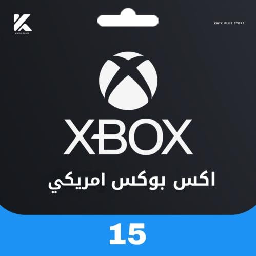 اكس بوكس امريكي 15 دولار