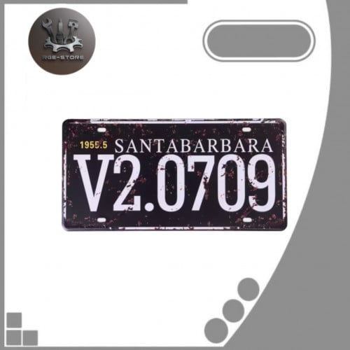 لوحة معدنية امريكية