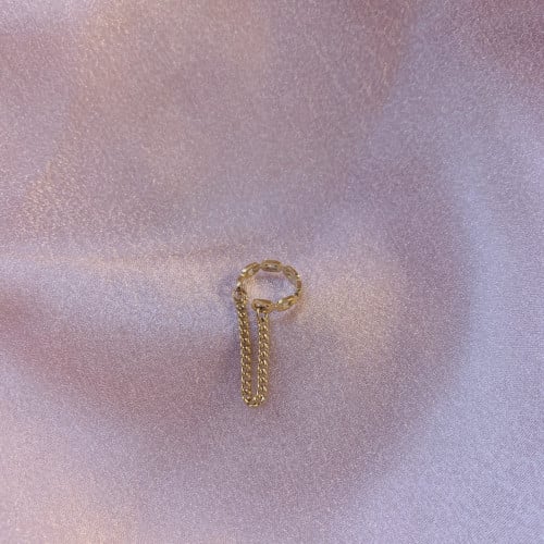 Cuff chain earring
