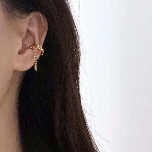 Cuff chain earring