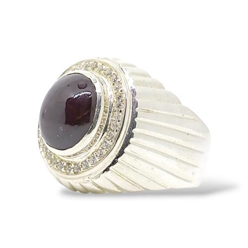 خاتم جارنيت نجمي