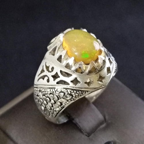 خاتم اوبال اثيوبي صياغة يدوية