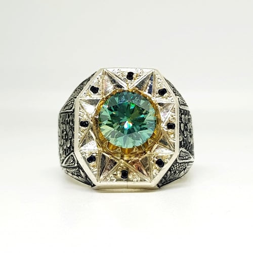 خاتم موزنايت صياغة (باطني)