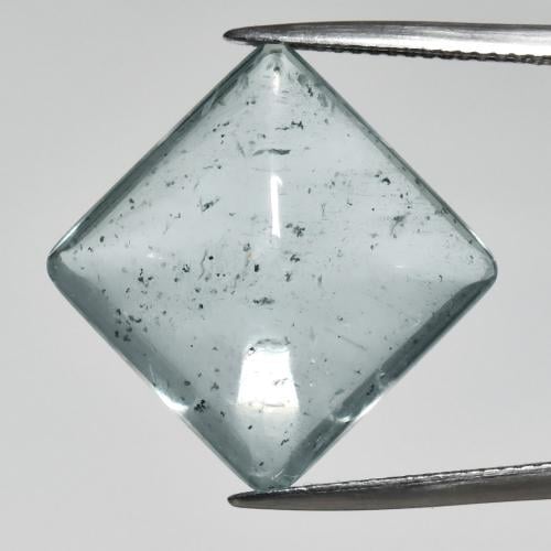 حجر اكوامارين طبيعي (14) قيراط