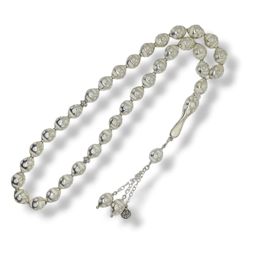 سبحة مع فضة