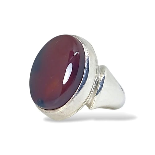 خاتم عقيق يماني كرزي