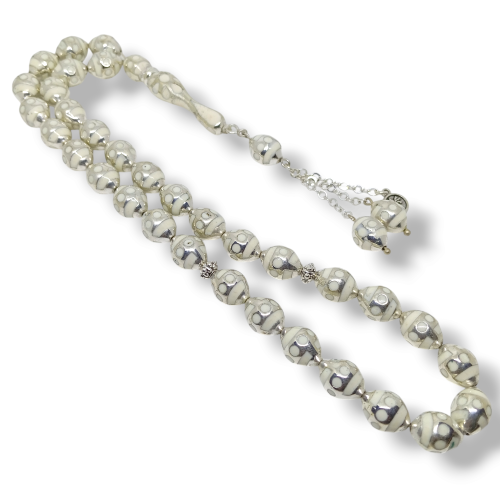 سبحة مع فضة