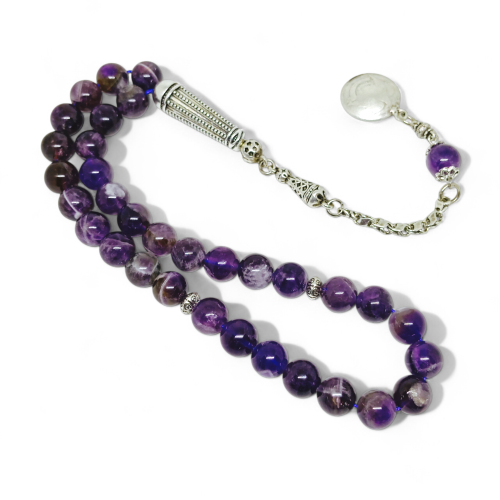 سبحة جمشت اماتيست (33) خرزة
