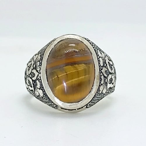 خاتم عين النمر طبيعي