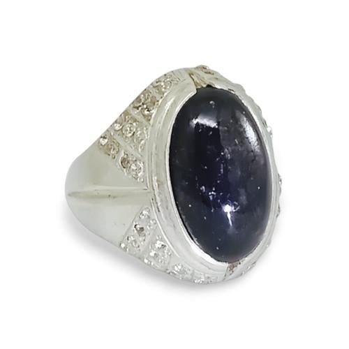 خاتم ايولايت طبيعي صياغة يدوية