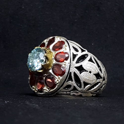 خاتم موزنايت بصلابة الالماس