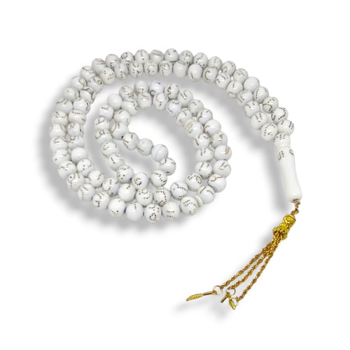 سبحة دومنه مع فضة