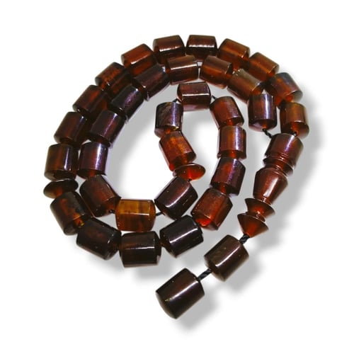 سبحة كهرمان سومطري طبيعي