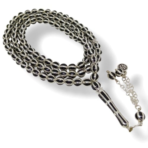 سبحة مع فضة