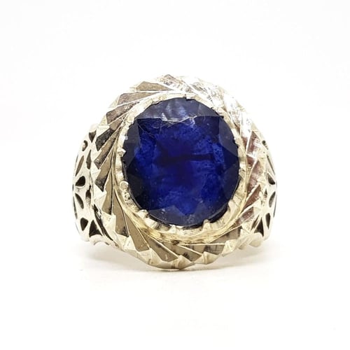 خاتم زفير طبيعي بشهادة