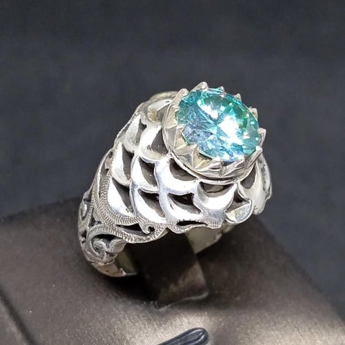 خاتم موزنايت بصلابة الالماس