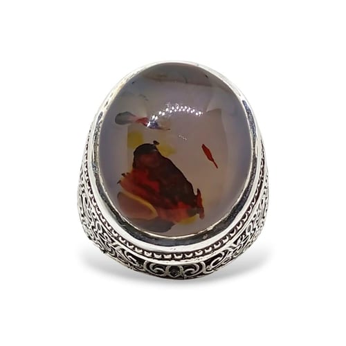 خاتم عقيق يماني صياغة (عارف)