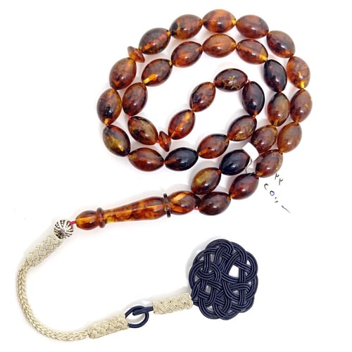 سبحة كهرمان روسي طبيعي