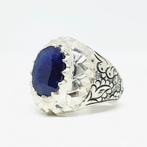 خاتم زفير طبيعي صياغة (كرار)