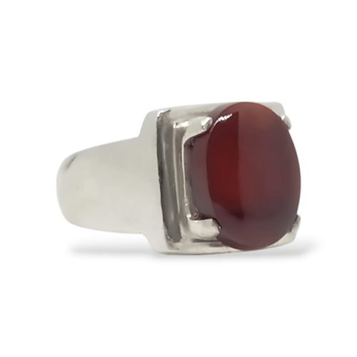 خاتم عقيق يماني صياغة ملكية