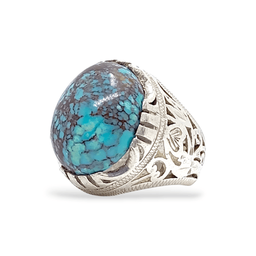 خاتم فيروز طبيعي