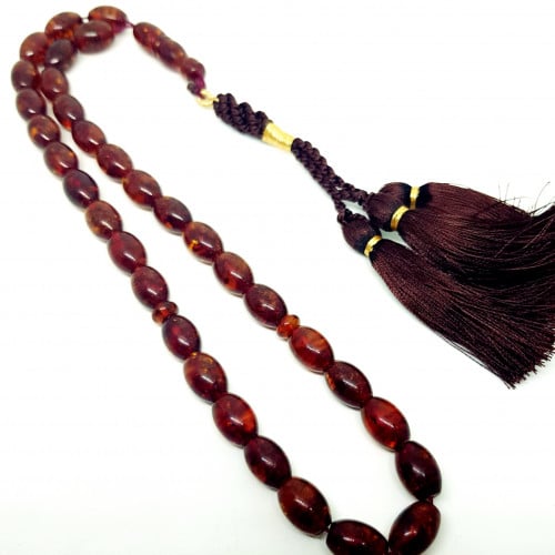 سبحة كهرمان روسي طبيعي