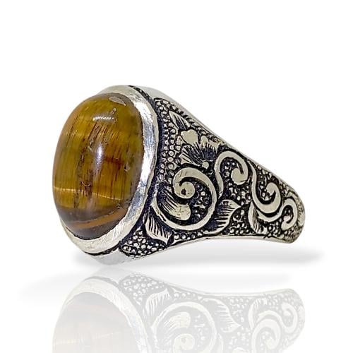 خاتم عين النمر طبيعي